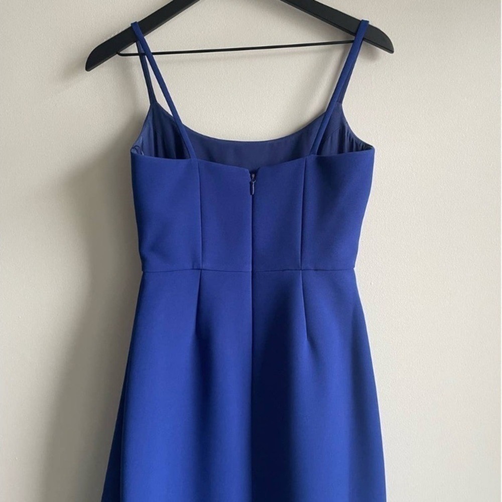 BCBGMaxazria Steluth Maxi Dress Royal Blue size 2 strap's cocktail prom - Picture 5 of 12